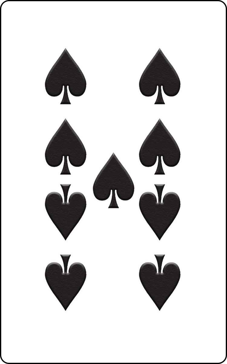 Meaning of 9 of Spades Word Counter